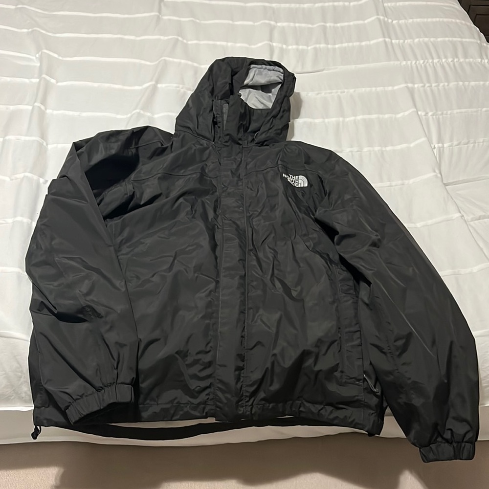 Men’s north face rain coat